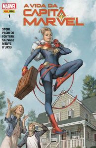 A Vida da Capitã Marvel foi publicado pela Panini em fevereiro de 2019