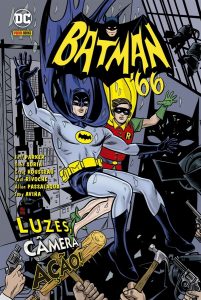 Capa do encadernado Batman'66 – Luz, Câmera e Ação