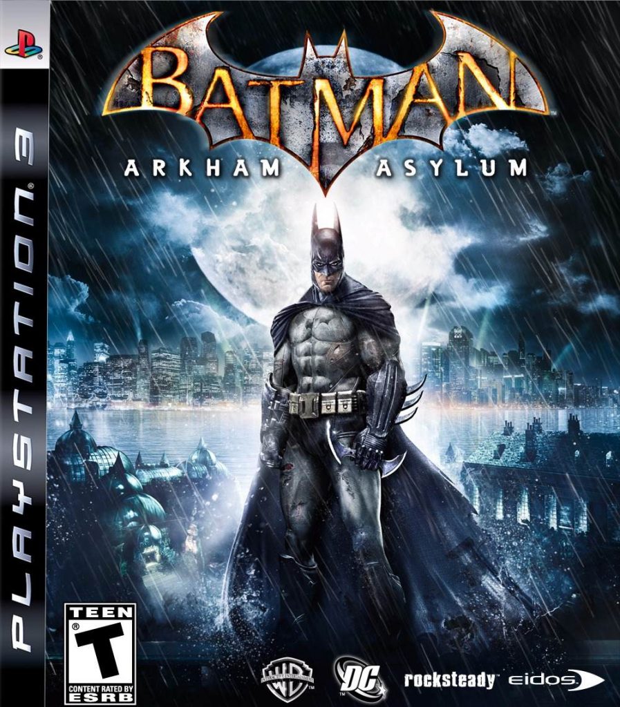 Capa jogo Batman Arkham Asylum PlayStation 3