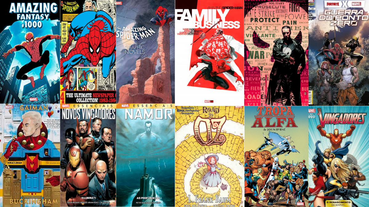 Panini lança 12 HQs da Marvel em novembro
